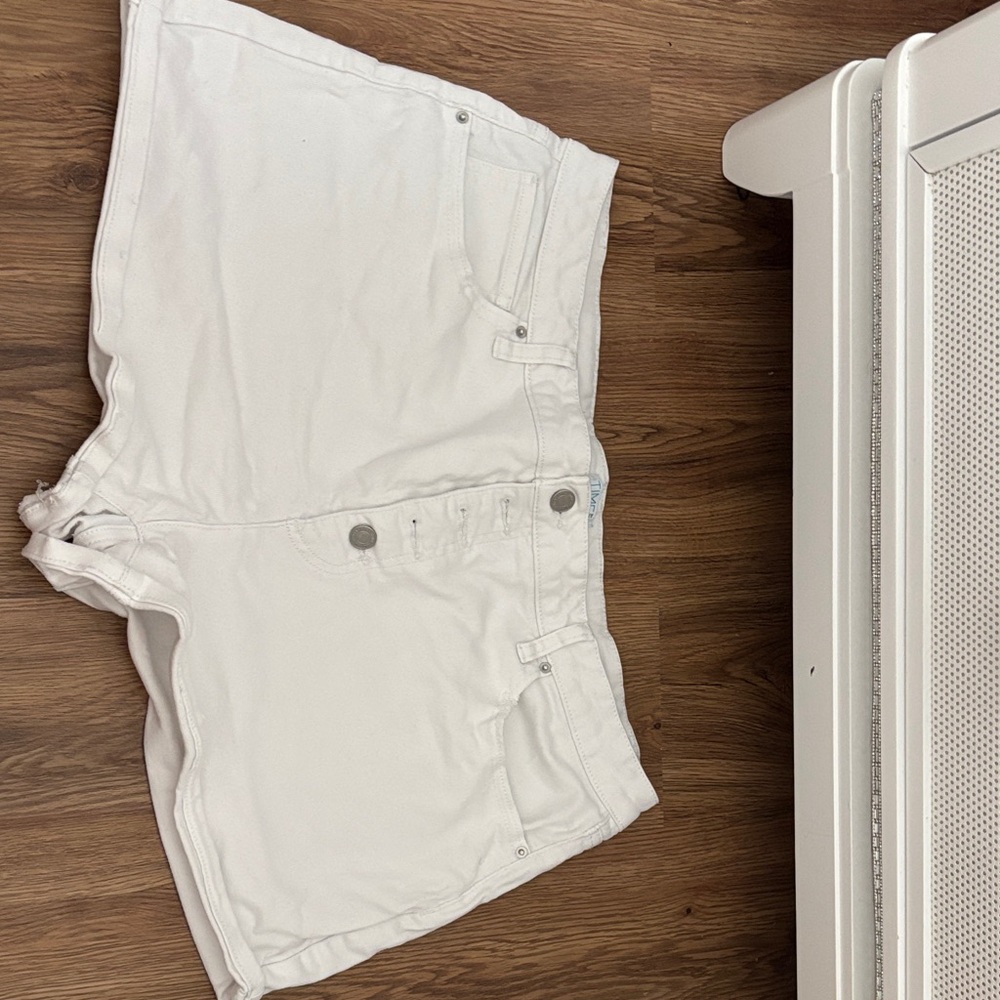 White Women's Denim Shorts